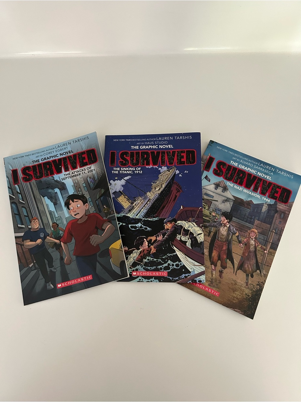 Scholastic I Survived Graphic Novel - set of 3